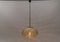 Large Oval Yellow Murano Glass Ball Pendant Lamp from Doria Leuchten, Germany, 1960s, Image 3