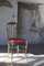 Brass Chiavari Chairs with Red Velvet, Italy, 1969, Image 1