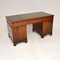 Georgian Leather Top Pedestal Desk, 1800s, Image 5