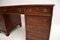 Georgian Leather Top Pedestal Desk, 1800s 9