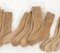 Adornos de calcetines de madera, siglo XIX. Juego de 15, Imagen 3