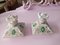 Antique French Hand Painted Porcelain Perfume Bottles, Set of 2, Image 1