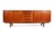 Teak Sideboard with Sliding Doors from Dyrlund, 1960s, Image 1