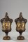 Covered Vases in Chased Bronze with Rich Decoration, 1870s, Set of 2, Image 5