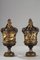 Covered Vases in Chased Bronze with Rich Decoration, 1870s, Set of 2, Image 3