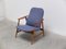 Mid-Century Danish Lounge Chair with Sculpted Armrests, 1960s, Image 6