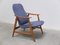 Mid-Century Danish Lounge Chair with Sculpted Armrests, 1960s, Image 15