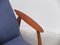 Mid-Century Danish Lounge Chair with Sculpted Armrests, 1960s 8