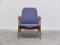 Fauteuil Mid-Century avec Accoudoirs Sculptés, Danemark, 1960s 5