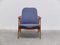 Mid-Century Danish Lounge Chair with Sculpted Armrests, 1960s 5