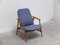 Fauteuil Mid-Century avec Accoudoirs Sculptés, Danemark, 1960s 7