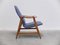 Mid-Century Danish Lounge Chair with Sculpted Armrests, 1960s, Image 13