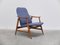 Mid-Century Danish Lounge Chair with Sculpted Armrests, 1960s 2