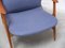 Mid-Century Danish Lounge Chair with Sculpted Armrests, 1960s, Image 11