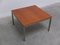 Modernist Cherry Wood & Metal Coffee Table by Jules Mijs, 1959, Image 1