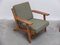 Early Oak GE-290 Lounge Chairs by Hans J. Wegner for Getama, 1953, Set of 2 9