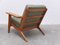 Frühe GE-290 Sessel aus Eiche von Hans J. Wegner für Getama, 1953, 2er Set 15