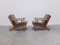 Early Oak GE-290 Lounge Chairs by Hans J. Wegner for Getama, 1953, Set of 2, Image 2