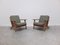 Early Oak GE-290 Lounge Chairs by Hans J. Wegner for Getama, 1953, Set of 2, Image 1