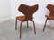 1st Edition Grand Prix Chairs by Arne Jacobsen for Fritz Hansen, Set of 4, 1959, Image 17
