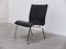 Modernist Black Leather & Steel Lounge Chair, 1960s 7