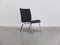 Modernist Black Leather & Steel Lounge Chair, 1960s, Image 2