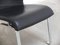 Modernist Black Leather & Steel Lounge Chair, 1960s, Image 17