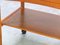 Danish Serving Trolley with Removable Tray by Poul Hundevad, 1960s, Image 11