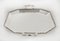 Large French Silver Plated Twin Handled Tray attributed to Christofle 20th Century, 1930s 7