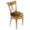 19th Century Dutch Satinwood Marquetry Desk Chair 1