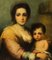 After Bartolomé Esteban Murillo, Our Lady of the Rosary, 19th Century, Oil on Canvas, Framed 6