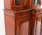 Victorian Figured Walnut Four Door Breakfront Bookcase 19th Century, Image 18