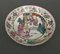 19th Century Canton Soup Plate in Rich Court Decor 1
