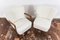 White Boucle Cocktail Chairs, 1950s, Set of 2, Image 2