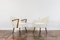 Set of White Boucle Cocktail Chairs, 1950s 14