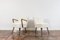 Set of White Boucle Cocktail Chairs, 1950s 11