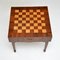 Walnut Chess Table, 1930s, Image 8