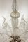 Large Vintage Murano Glass Chandelier by Ercole Barovier for Barovier & Toso, 1940s 5