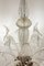 Large Vintage Murano Glass Chandelier by Ercole Barovier for Barovier & Toso, 1940s, Image 5