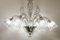 Large Vintage Murano Glass Chandelier by Ercole Barovier for Barovier & Toso, 1940s 12