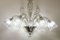 Large Vintage Murano Glass Chandelier by Ercole Barovier for Barovier & Toso, 1940s, Image 12