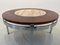 Danish Modern Round Rosewood and Marble Coffee Table from Bendixen Design, 1970s 13