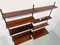 Danish Modular 2-Bay Wall Unit in Rosewood by Kai Kristiansen for FM, 1960s, Set of 15 7