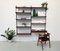 Danish Modular 2-Bay Wall Unit in Rosewood by Kai Kristiansen for FM, 1960s, Set of 15 12