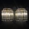 Murano Glass Crystal Prism Wall Sconces, Italy, 1970s, Set of 2 4