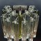 Murano Glass Crystal Prism Wall Sconces, Italy, 1970s, Set of 2 10