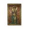 Wall Object of Belly Dancer in Hammered Copper 1