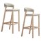 Cream Oslo Stools by Pepe Albargues, Set of 2, Image 1