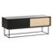 Black and White Virka Low Sideboard by Ropke Design and Moaak, Image 1