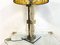 Lampada da tavolo vintage in ottone, metallo cromato e vetro di Gaetano Sciolari per Sciolari, Immagine 8